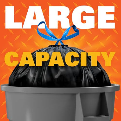 Hefty Strong Lawn & Leaf Trash Bags, 39 Gallon, 38 Count - style: 38 Count (Pack of 1)