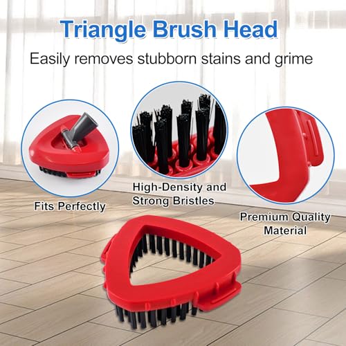 Mop Replacement Heads for O Cedar RinseClean 2 Tank System,2 Microfiber Mop Head Refills,1 Scrubber mophead and 1 Mops Base Combo Set for O-Cedar 2 Tank,MOp Replace Heads for Wet/Dry Floor Cleaning - size: for Ocedar 2 Tank