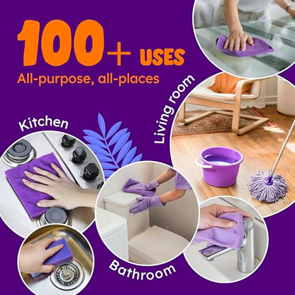 Originally Yellow Lavender Vinegar For Cleaning Purpose | USA Made All Purpose Cleaner | Use as a Floor, Glass, Kitchen, & Bathroom Cleaner | Plant Derived Vinegar half Gallon| 64 Oz - size: 64 Fl Oz (Pack of 1)