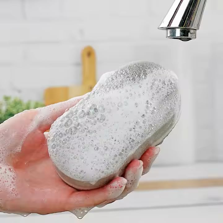 Scrubbing sponges Without Scratches-Esponjas de fregado sin arañazos - color: Gray--gris