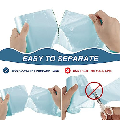 Magesh 105 Blue 4 Gallon Trash Bags, 45x50cm, 105 Count - style: 4 Gallon 105 Blue