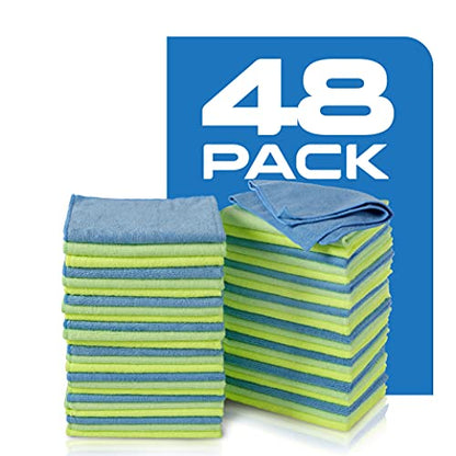 Zwipes Microfiber Cleaning Cloths, 48 Pack - size: 48-pack