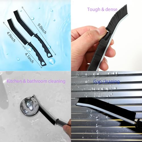 Gap Cleaning Brush Kit - Small Spaces Crevice Brushes