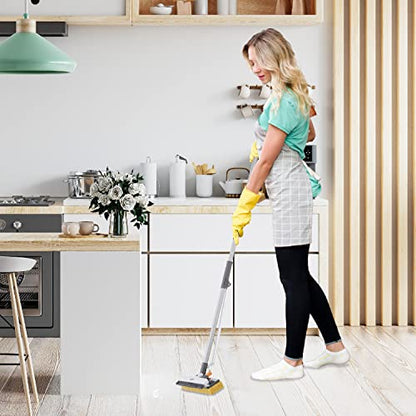 Superio Sponge Mop, Butterfly Squeeze Mop for Tile, Laminate, Bathroom, Kitchen, Garage Floors Commercial/Industrial (Full Mop) - size: Full Mop