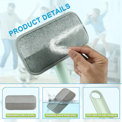 Pet Hair Remover – Reusable Lint Remover for Dog and Cat Hair, Pet Carpet Cleaner Electrostatic Lint Brush Magic Pet Hair Removal Tool for Carpet, Clothes, Rugs, Couch, Car, Bedding, Fabric Furniture - color: Color-24