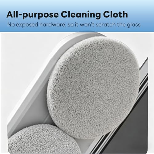 Automatic Smart Window Cleaning Robot, SmartClean Hands-Free Glass Cleaner with Remote Control, 2800Pa Suction for Spotless Mirrors & Tiles, Safe for High-Rise Floor-to-Ceiling Windows