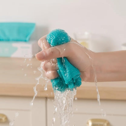 50 Count Replacement Cloths for Snap Grip Mini Mop, High Absorbency Lint-Free, Wet and Dry Cleaning Pads for Cabinets, Walls, Windows & Floors, Washable Reusable Economical Pack, 8"x8" - size: 50 Count Small Reusable Cloths (No Mop)