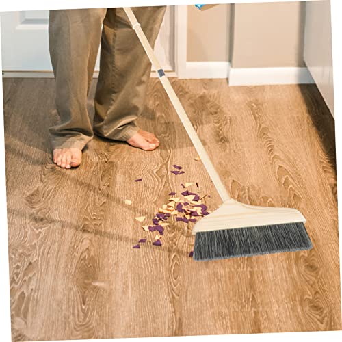 Ipetboom Detachable Long Handle Broom with Soft Bristles for Indoor and Outdoor Cleaning Hardwood Floors Kitchen and Living Rooms Durable and Easy to Use