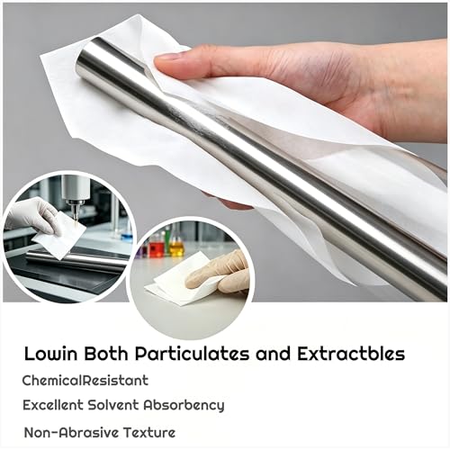 100 Pcs Cleanroom Cloth Wipes 9"x9" Microfiber Lint Free Cloth Disposable Clean Cloths Laser Sealed Edge for Lab Semiconductor Industries and Printing (bag of 100 Pcs) (9×9inch 100pcs)
