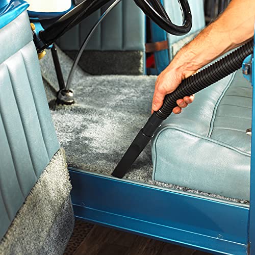 Shop-Vac 9199600 1.5 Inch Crevice Tool, Includes 1.25 Inch Adapter, Durable Polypropylene, Tight Spaces, (1-Pack)