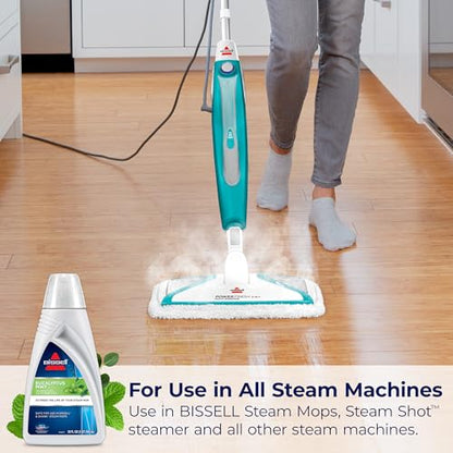 BISSELL EUCALYPTUS MINT DEMINERALIZED STEAM MOP WATER, 32 ounces, 1392, WHITE - style: Contemporary