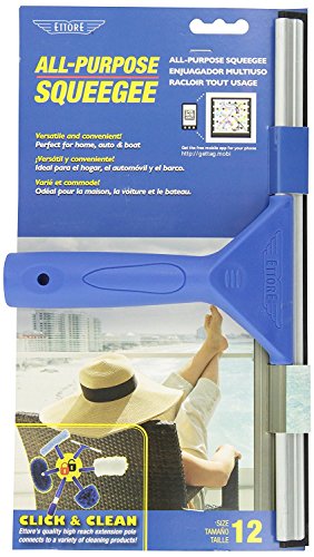 Ettore, 12 17012 All-Purpose Squeegee, Inch, Blue