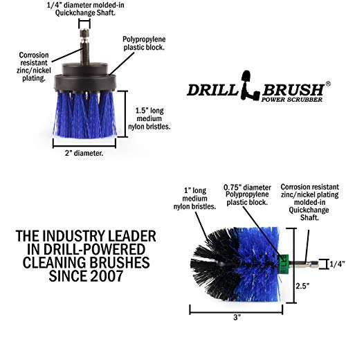 Aquatic Cleaning Supplies - Pool Accessories Kit - Brush for Pool Maintenance and Upkeep - Pool Liner Cleaning Solutions - Pool Cleaning Brush - Diving Board Cleaning Brush -Boat Carpet Cleaner Tools - color: Blue