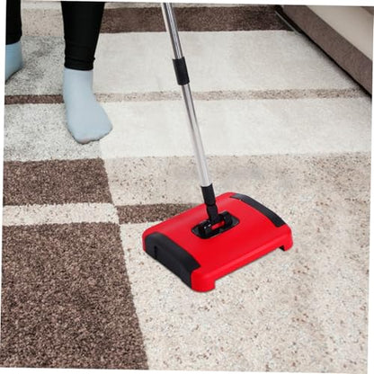 Electric Mop Cordless Stick Vacuum Cleaner Hand Push Sweeper Carpet Broom Floor Carpet Sweeper Manual Floor Restaurant Vacuum Brush Hardwood Mop