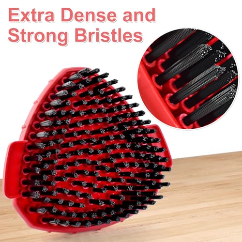 Mop Heads Replacement for Ocedar, Mop Replace Head for Ocedar EasyWring 1 Tank, Microfiber Spin Mop Refills, Include 4 Spin Mop Replacement Head Deep Cleaning Machine Washable with 2 Scrubber Mop Head - size: 4 Mop Head & 2 Upgraded Scrubber