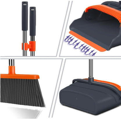 Broom & Dust pan Set Upright