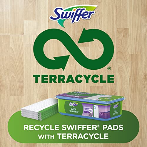 Swiffer Sweeper Wet Mopping Cloth Multi Surface Refills, Mops for Floor Cleaning, Febreze Lavender Scent, 36 Count - size: 36 Count (Pack of 1)