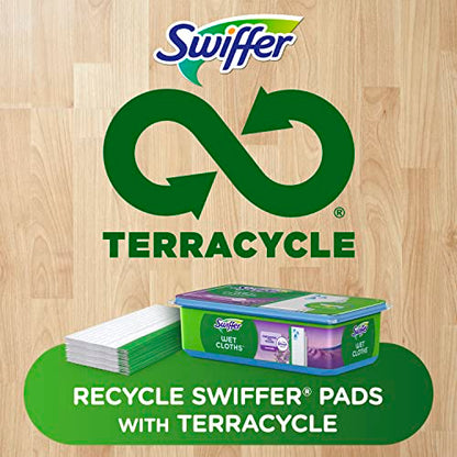 Swiffer Sweeper Wet Mopping Cloth Multi Surface Refills, Mops for Floor Cleaning, Febreze Lavender Scent, 36 Count - size: 36 Count (Pack of 1)