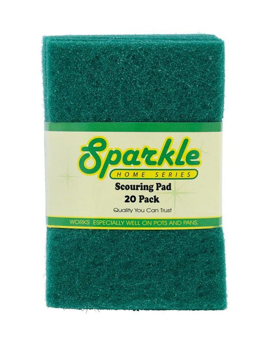 Heavy Duty Scouring Pads Non-Scratching Scrubber, Non-Scratch Cleaning Scrub Pads, Eco-Friendly Reusable Kitchen Scrubbing Pad - size: 20-pack