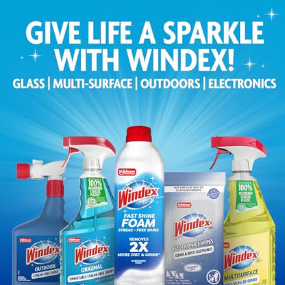 Windex Gaming Cleaning Wipes, Pre-Moistened Wipes to Instantly Clean all Gaming Gear and Electronics, Resealable Packaging for a Freshness Lock, 25 count (Pack of 1) - size: 25 Count (Pack of 1)