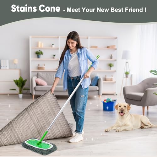 6-Pack Reusable Microfiber Mop Pads Compatible with Swiffer Sweeper, Dry & Wet Sweeping Cloths - Washable Wet Pads Refill for Multi-Surface/Hardwood Floor Cleaning -Grey - color: Gray