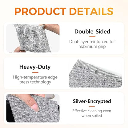 Multipurpose Wire Dishwashing Rag, Non-Scratch Wire Dishcloth for Wet & Dry Use - Reusable Metal Scrubbing Pad for Dishes & Sinks, All-Purpose Kitchen Sponge Cloth (2025 New) (10)