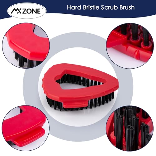 Scrubber Mop Head Replacement Compatible with O Cedar EasyWring 1 Tank System, Spin Mop Scrub Brush Head, Hard Bristle Cleaning Brush Attachment for Kitchen Tile Floor, Not Fit RinseClean - size: 1pcs 1-Tank Scrub Brush
