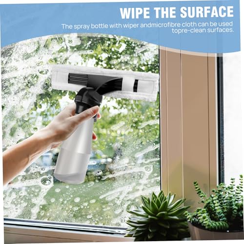Window Vacuum Squeegee Cordless Electric Window Cleaner Squeegee Sparkling Finish Mirror Cleaner Tool for Showers, Glass, Countertops, Tiles Vacuum, Electric, Vacu