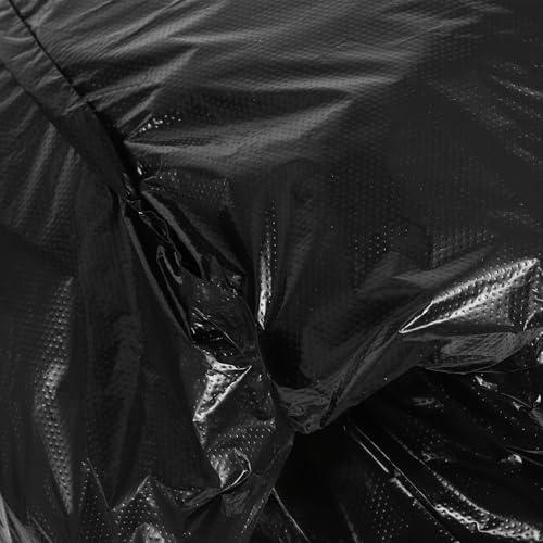 Alipis Heavy Duty Kitchen Garbage Bags with Drawstring, 100pcs 32x52 Thick Plastic Trash Can Liners for Bathroom and Office Waste Bins