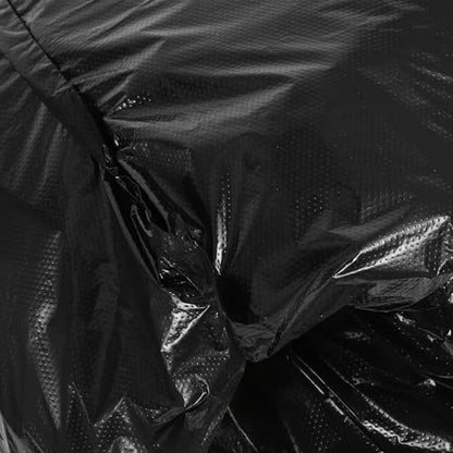 Alipis Heavy Duty Kitchen Garbage Bags with Drawstring, 100pcs 32x52 Thick Plastic Trash Can Liners for Bathroom and Office Waste Bins