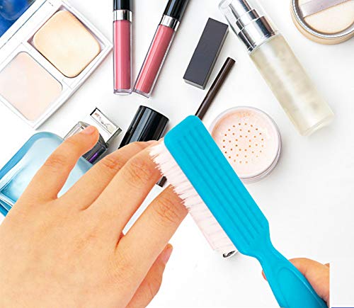 6 Pack Handle Grip Nail Cleaning Brush, Fingernail Brush Cleaner Scrub Brush Kit for Toes Shower and Women & Men & Pets (Color a) - color: Color a