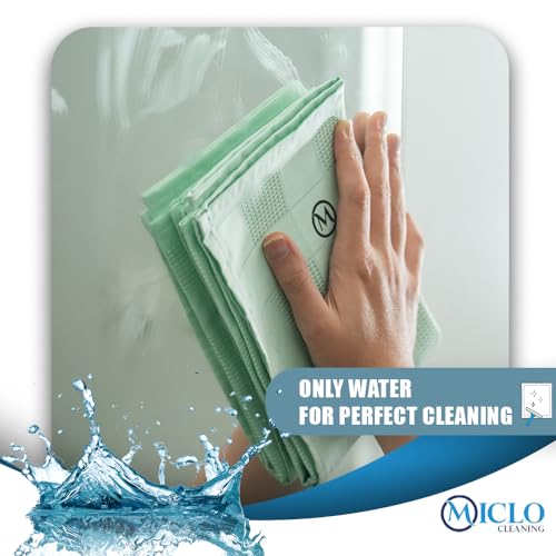 Microfibre Premium Cleaning Cloth Set of 4 - Magic Cloth | All Purpose, Absorbent Washcloth | Microfiber for Window, Kitchen, Bathroom | Lint-Free, Scratch-Free Glass CLoth |16'' x 24''| Salmon Series