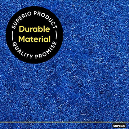 Superio Heavy Duty scouring Pads Non-Scratching Scrubber, Non-Scratch Cleaning Scrub Pads, Eco-Friendly Reusable Kitchen Scrubbing Pad, Great for Non-Stick Cookware