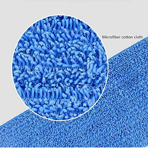 Microfiber Spray Mop Replacement Heads for Wet/Dry Mops Floor Cleaning Pads Compatible with Bona Floor Care System (3 Pack)
