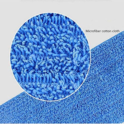 Microfiber Spray Mop Replacement Heads for Wet/Dry Mops Floor Cleaning Pads Compatible with Bona Floor Care System (3 Pack)