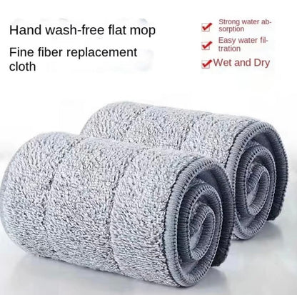 Spray Mop for Floor Cleaning with 2 Washable Microfiber Pads & Cleaning Brush, 360° Rotating Refillable Dust Mop for Hardwood, Tile, Laminate & Kitchen Floors.