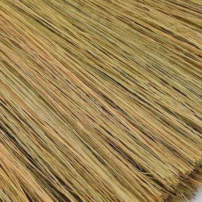 SOLUSTRE 2pcs Handmade Soft Bristle Household Brooms with Removable Handles, Natural Woven Straw Cleaning Brooms for Indoor Dust Removal and Living Room Sweeping