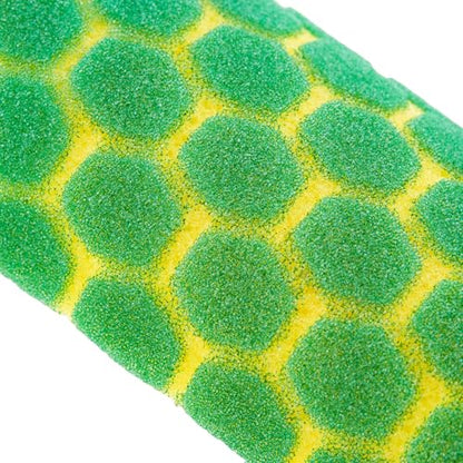 Nitty Gritty Sponge Mop with Built-in Scrub Brush and Steel Handle