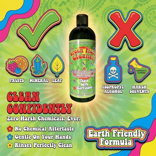 Green Piece® Cleaner - (Made in USA) The All Natural Earth Friendly Cleaner - Liquid Solution 36 Oz - style: 2. 36.00 Fl Oz (Pack of 1)