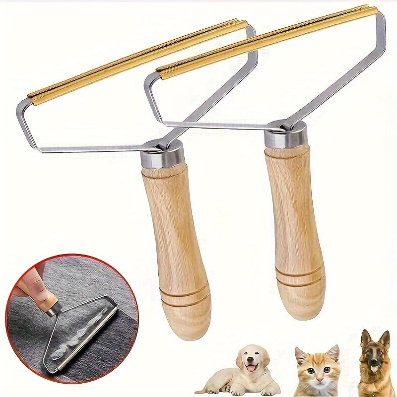 Pet Hair Remover, Multi-Fabric & Carpet Lint Scraper, Deep Cleaning Fur Remover Tool for Sofas Carpets Pet Towers Furniture Cats & Dogs
