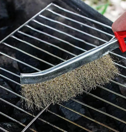 Crevice Cleaning Brush, 250mm/9.84 inches House Cleaning Supplies Gap Cleaning Tools Home Essentials Hard Bristle Crevice Cleaner Brush for Household Use