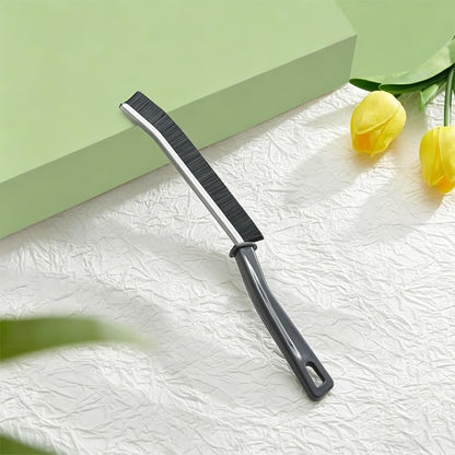1 Pcs Crevice Cleaning Brush Hard Bristle Deep Reach Tight Space Cleaner for Bathroom Kitchen Tiles Windows Doors Slots