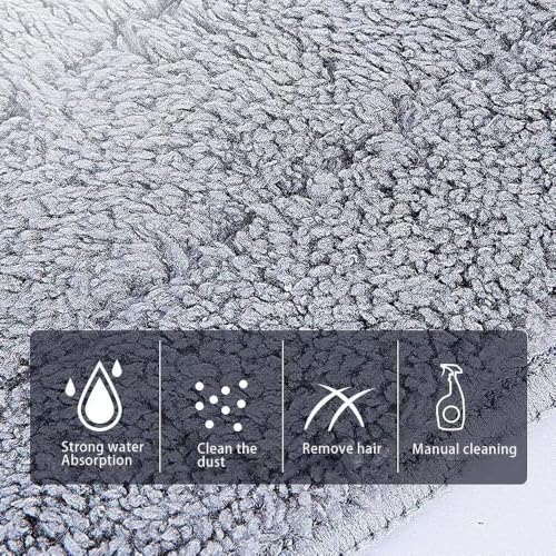 Flat Mop for Cleaning Floors Heavy Duty Microfiber Wet Mop Deep Cleaning for Hardwood, Tile & Laminate, Includes 4 Reusable Washable Pads and Adjustable Long Handle (24 in Mop Pads) - color: 24 in Mop Pads