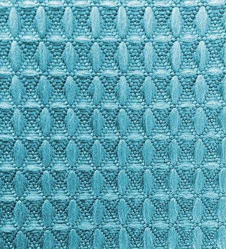 MUkitchen Microfiber Waffle Dishcloth, 12 by 12-Inches, Set of 3, Lemon - color: Lemon, size: 12" x 12" Dishcloth