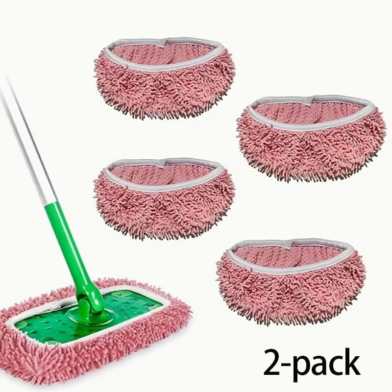 1Pc Washable Microfiber Mop Pad, Reusable Wet and Dry Floor Cleaning Cloth for Home Floor Cleaning