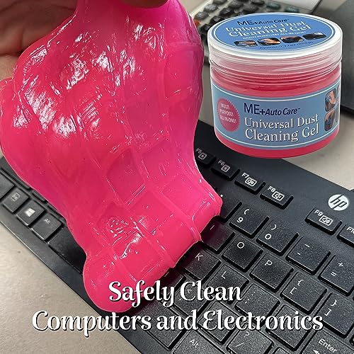 Universal Dust Cleaning Gel, ME+Auto Care, Multi Purpose, All-in-One, Cars, Computers, and Keyboards (Green) - color: Green