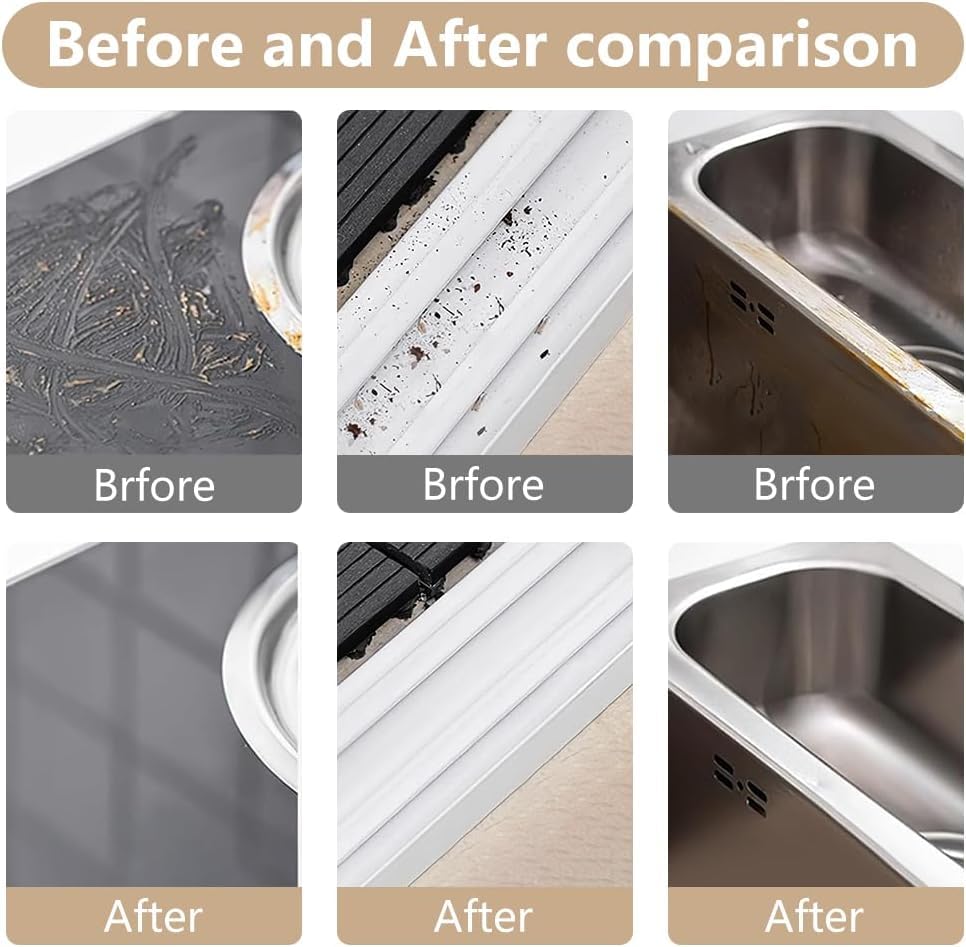 2 in 1 Groove Cleaning Brush Window Track Cleaning Tools, 2026 New Multifunction Hard Bristle Crevice Cleaning Brush with Hidden Scraperfor Sliding Door Track, Window Sill, Shutter Door (Mix) - color: Mix