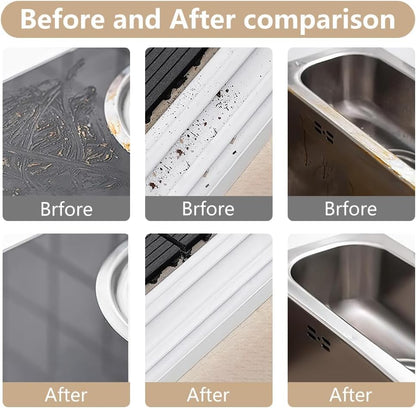 2 in 1 Groove Cleaning Brush Window Track Cleaning Tools, 2026 New Multifunction Hard Bristle Crevice Cleaning Brush with Hidden Scraperfor Sliding Door Track, Window Sill, Shutter Door (Mix) - color: Mix