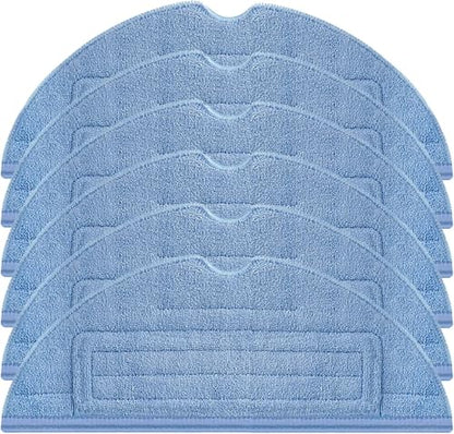 6 Pack Mop Cloth Pads for Roborock S7, Microfiber Mop for Xiaomi for Roborock S7+/MaxV/Plus/Ultra/ S8/ S8+/ T7S /T7S Vacuum Cleaner, Reusable and Washable Pad Accessories - size: S7 S8 Single Zone Mops