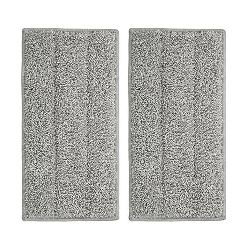 SENMO Microfiber Mop Pads for Steam Mop – Washable and Reusable Replacement Pads for Hardwood, Tile, and Laminate Floors